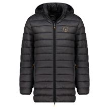 Geographical Norway men's jacket AMIGOMAP LONG HOOD DB BLACK MEN 233 BLACK (WZ5085H/GN-NOIR)