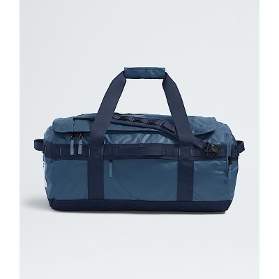 The North Face Base Camp Voyager Duffel Bag 62L Recycled Plastic, Thermoplastic Polyurethane Elastomers (TPU) Blue