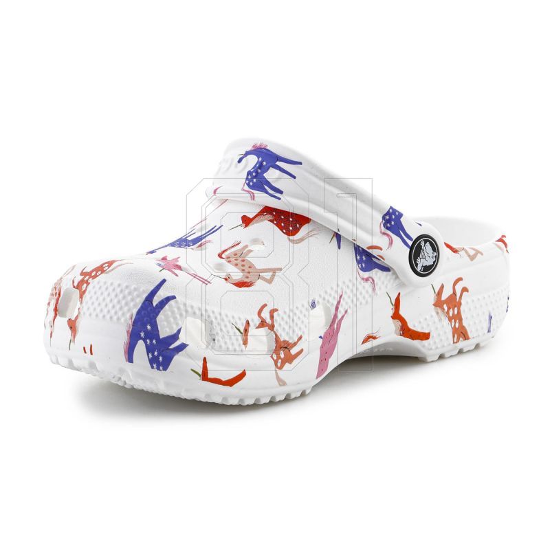 3. Crocs Classic Character Print Clog Jr 209695-9CD flip-flops