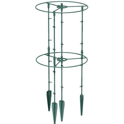 8. PLANT SUPPORT FLOO SUPPORTS DIAMETER 25 AND 35 CM FOREST GREEN