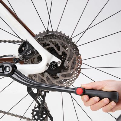4. Wozinsky WSR-010 Bicycle Stand for 26-29 Inch Bikes, Adjustable, Anti-Slip - Black