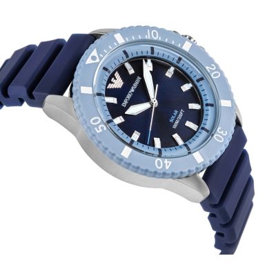 3. EMPORIO ARMANI World Explorer Solar AR11785 Men's Watch + BOX