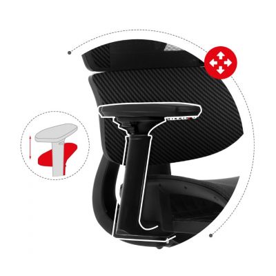 8. Huzaro Combat 8.0 Carbon Gaming Chair