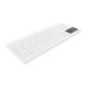 3. Active USB Keyboard AK-C7412F-GUS-W/GE QWERTZ German White