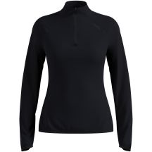 Women’s mock-neck sweatshirt Odlo ZEROWEIGHT WARM Mid layer 1/2 zip, black