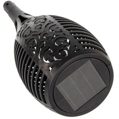 12. SOLAR TORCH DANCING FLAMES 12X12X78CM 36 LED XXXL