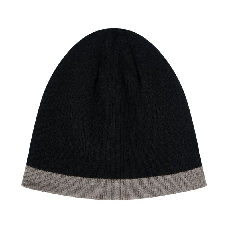 3. Champion Reversible Beanie Black and Gray 802407 KK001