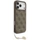 3. Guess 4G Charms Collection MagSafe case for iPhone 17 Pro Max - brown