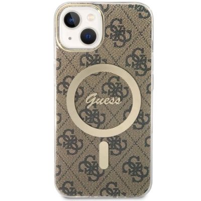 2. Guess 4G MagSafe case for iPhone 14 - brown