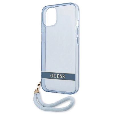 6. Guess GUHCP13SHTSGSB iPhone 13 mini 5,4 "blue / blue hardcase Translucent Stap