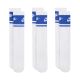 Nike Everyday Elevated Crew Socks 3 Pairs White and Blue IM7949 904