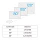 14. Benq GV50 Projector | Full HD (1920x1080) | 500 ANSI Lumens | White/Gray | Wi-Fi