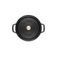 4. Staub Round Cast Iron Pot – Black, 2.2 L