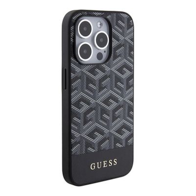 4. Guess GCube Stripes MagSafe case for iPhone 15 Pro Max - black