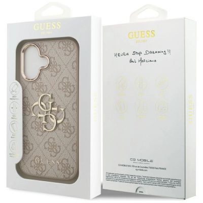 8. Guess 4G Big 4G Classic Logo Case for iPhone 17 - Rose Gold