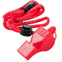 FOX 40 CLASSIC ORANGE WHISTLE WITH STRING