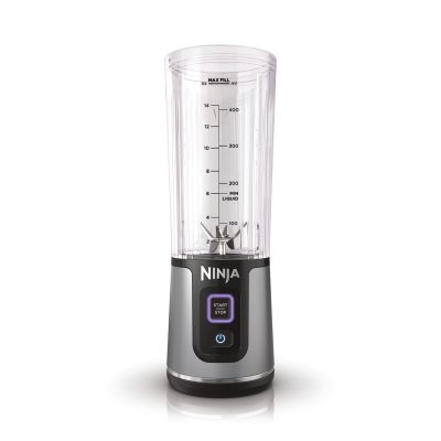 10. NINJA BC151EUBK Portable Cordless Blender, Portable, Jar Material: BPA Free, Jar Capacity 0.53 L, Ice Crushing, Gray