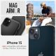 14. Spigen Mag Armor MagSafe iPhone 15 Case - Matte Black