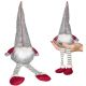 2. DECORATIVE gnome dwarf 30+15cm gray