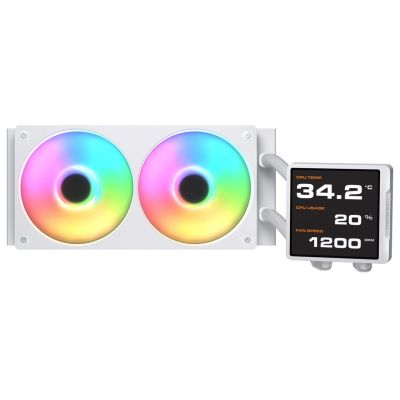6. COUGAR CGR-PSDVPRGB-W-240 Processor All-in-One Liquid Cooler 12 cm White