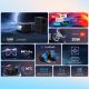 29. Yaber K3 Pro LCD FullHD 1080p Multimedia Projector with JBL Speakers and Subwoofer - Black