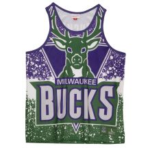 Mitchell & Ness NBA Milwaukee Bucks Men's Sleeveless Tank Top