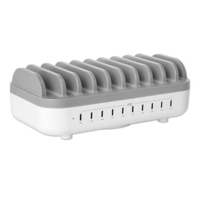 5. Manhattan 102766 Mobile Charger Mobile Phone, Smartphone, Tablet White, Gray AC Fast Charging Internal