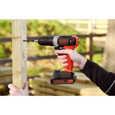 4. 18V 1-speed drill driver, 1x1.5Ah, 400mA charger, box