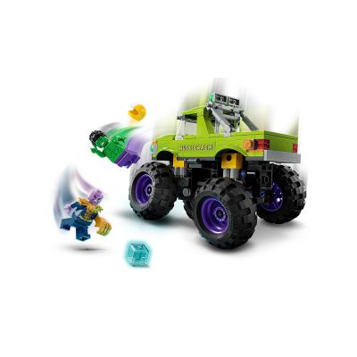 4. LEGO MARVEL 76312 Hulk vs. Thanos Monster Truck