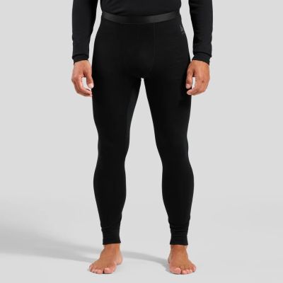 4. ODLO Men's Merino 160 BL Bottom Long Leggings Size L Black