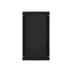 10. Lanberg WF01-6422-10B rack cabinet (22U; 1082mm / 600mm / 450 mm; wall-mounted; openable; 19''; black)