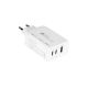 2. Alcasa PCA-W007W Mobile Charger Universal White AC Fast Charging Internal