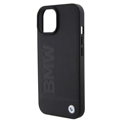 6. BMW BMHMP15SSLLBK iPhone 15 6.1" black/black Magsafe hardcase Signature Logo Imprint