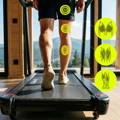 3. TERRUN350 HOME TREADMILL WITH BI-DIRECTIONAL HMS INCLINE ADJUSTMENT