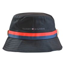 Tommy Hilfiger Established Tape Bucket Hat Black - AM0AM08271-0GJ