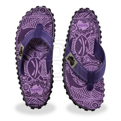 7. Gumbies Islander Flip-Flops Unisex Purple Signature Flip-Flops GU-FFISL151