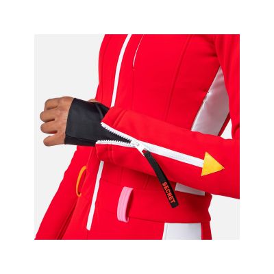 4. Rossignol W Sublim Insulated Overall Red