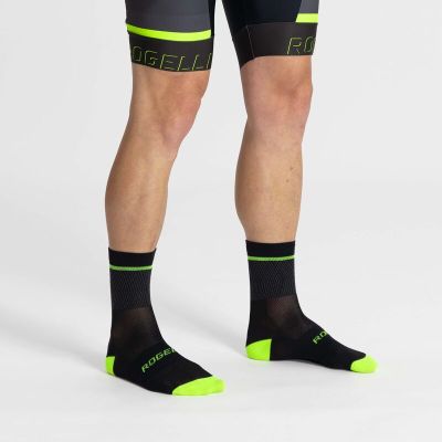 Rogelli HERO II socks black-fluorescent 36-39