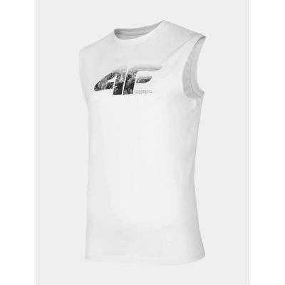 3. Men's sleeveless shirt 4F 4FWSS26TSLEM357-10S