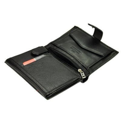 5. Pierre Cardin Men's Leather Wallet Vertical Zipper - 326A-TILAK15