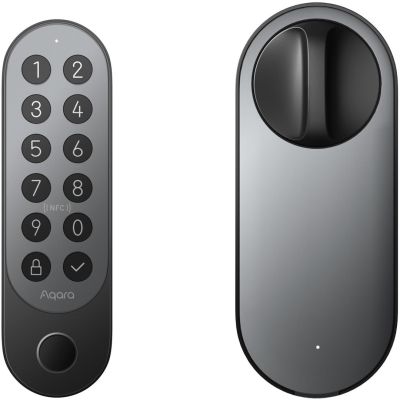 8. Aqara Smart Lock U200 Kit Black | Smart Door Lock | HomeKit, Thread, Bluetooth 5.1, NFC
