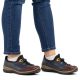 6. Rieker N3271-35 women's comfortable slip-on navy blue shoes