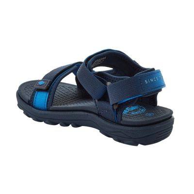 3. Lee Cooper children's shoes boys velcro sandals for summer beach blue