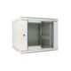 7. Extralink 12U 600x600 AZH Gray Rack Cabinet, Wall-Mounted, Two-Section