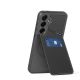 16. Dux Ducis Rafi II Case for Samsung Galaxy S25 with Stand and Wallet - Black