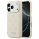 Guess Peony Hot Stamp Script MagSafe Case for iPhone 17 Pro - Beige