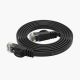 6. Orico PUG-C7B CAT7 10 Gbps Ethernet Network Cable RJ45 LAN Internet Flat 8 m – Black
