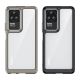 5. Outer Space Case for Xiaomi Poco F4 5G cover with a flexible frame blue