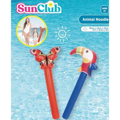 7. INFLATABLE NOODLE FOR SWIMMING ANIMAL 95x42x23CM 91016 BUTTERFLY