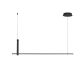 LUMINAIRE PENDANT 20W LED BLACK 1200LM